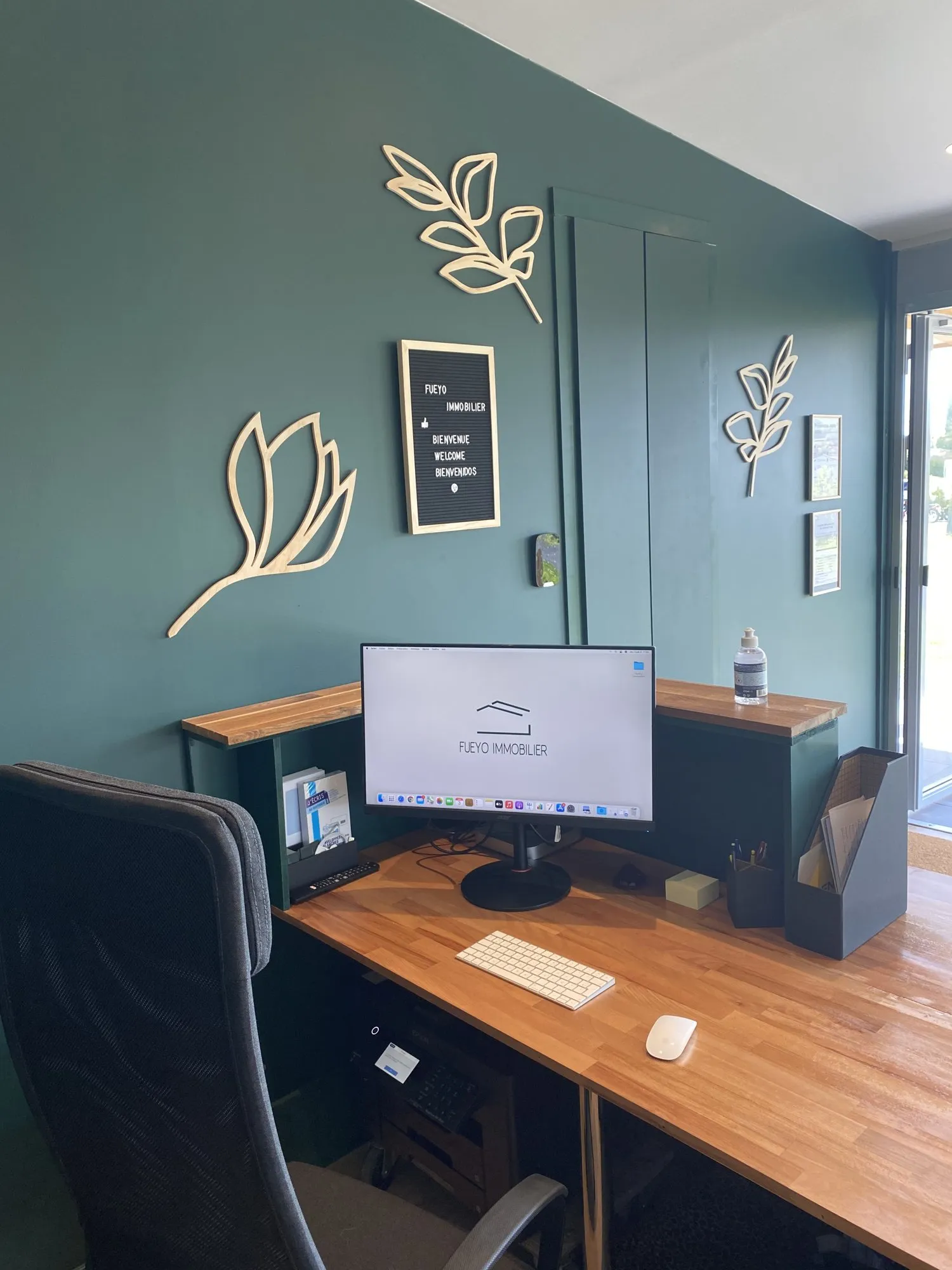 Un bureau de l’agence